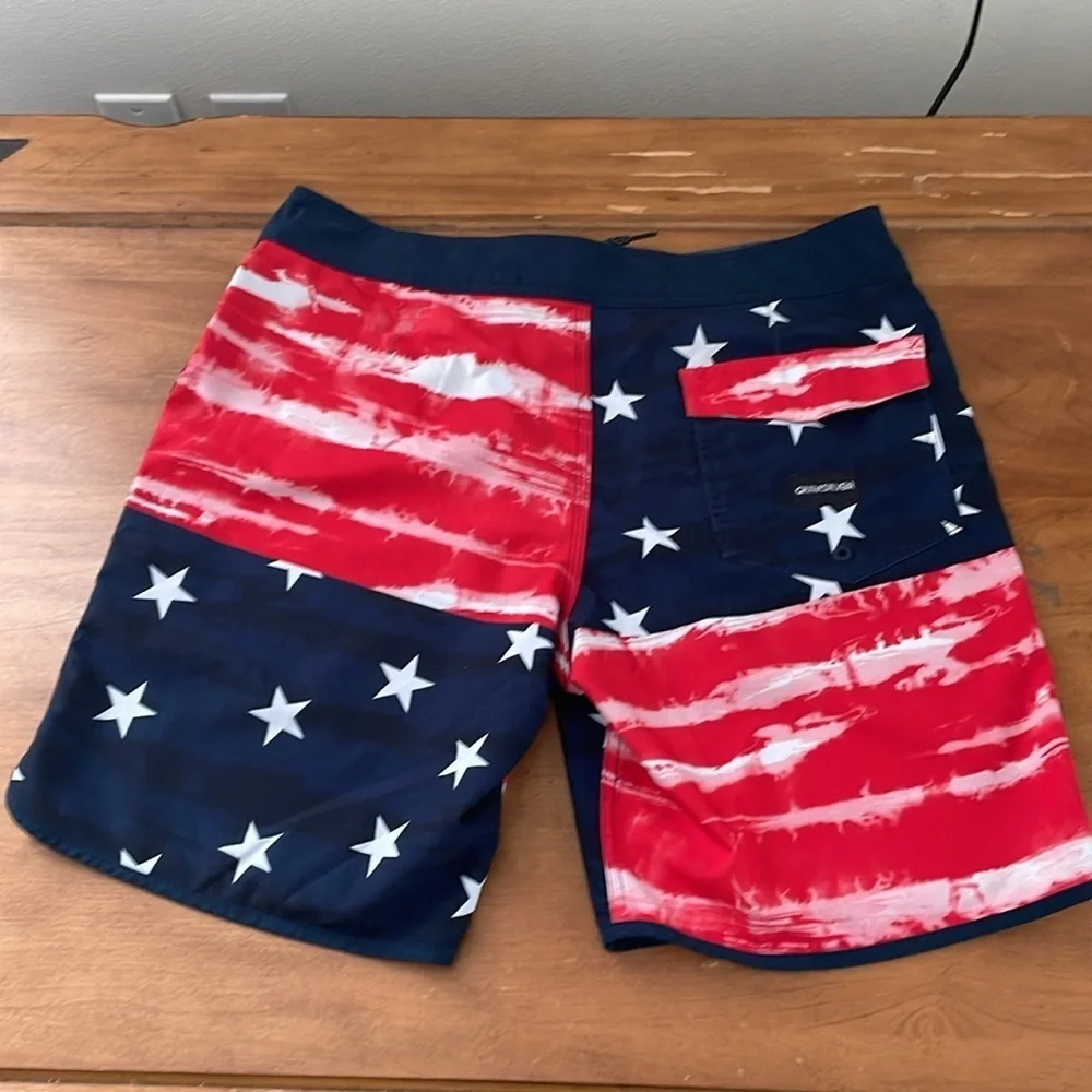 Quicksilver High Line Board Shorts Size 34